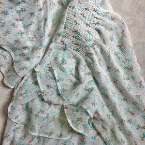 Boho white J Crew blouse